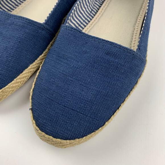 Sanuk Espie Flats Slip On Blue Casual Women's 7 - Picture 3 of 10